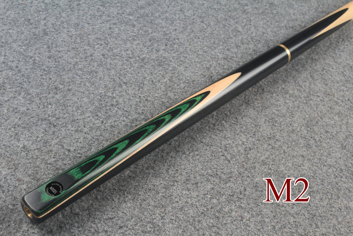 3/4 maple snooker cue 9.5 mm titanium ferrule WOODS CUES