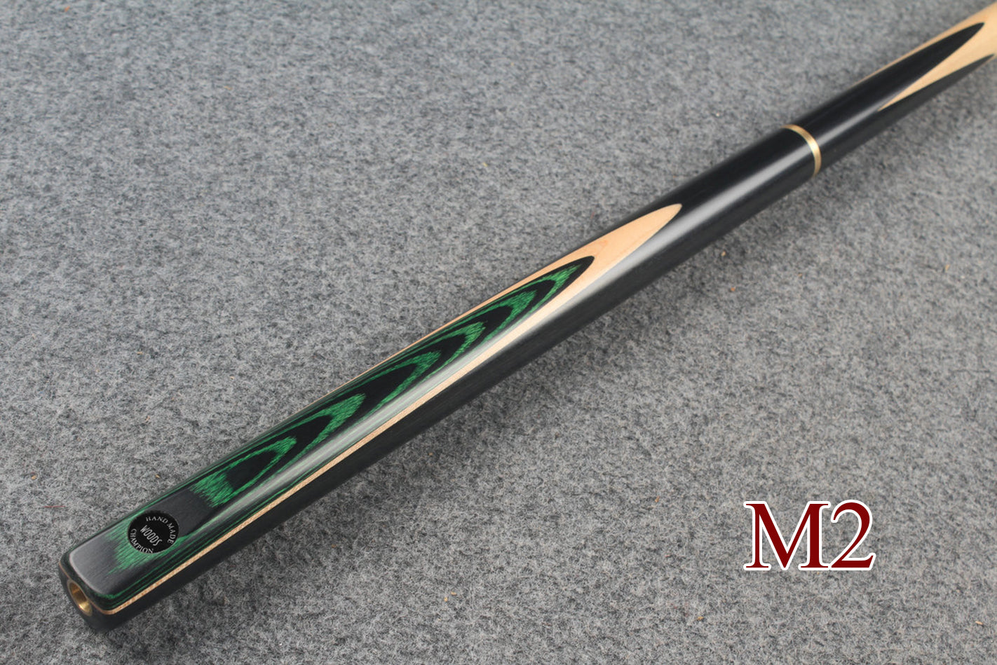 3/4 maple snooker cue 9.5 mm titanium ferrule WOODS CUES