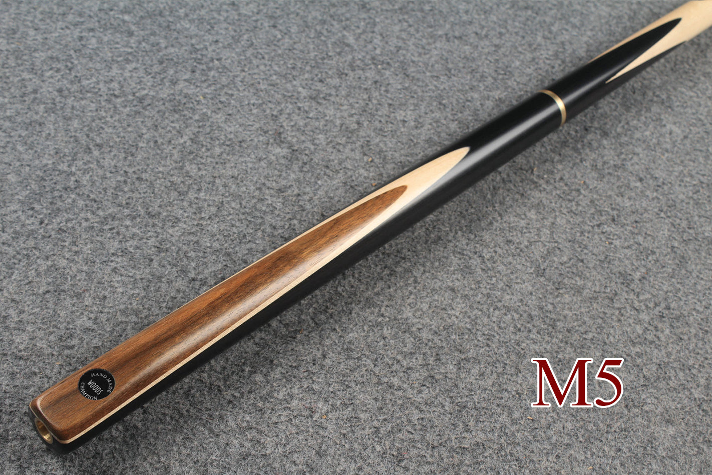 3/4 maple snooker cue 9.5 mm titanium ferrule WOODS CUES