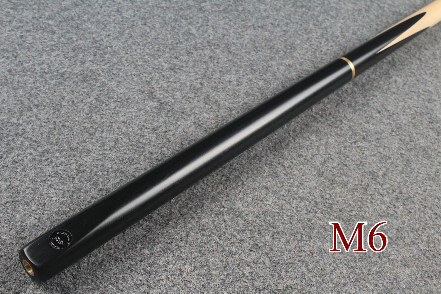3/4 maple snooker cue 9.5 mm titanium ferrule WOODS CUES