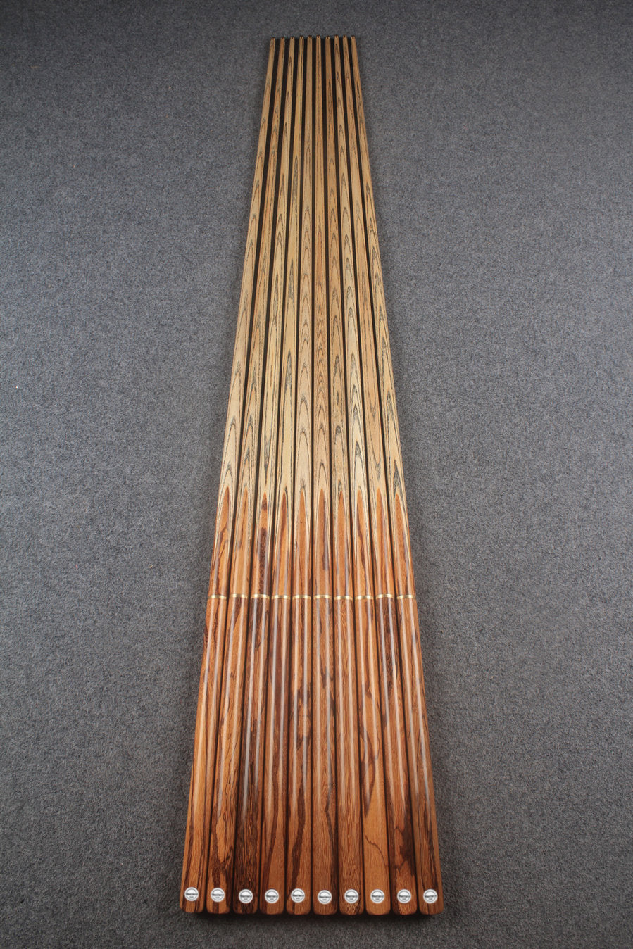 3/4 ash  Marblewood  english pool cue 8.5mm