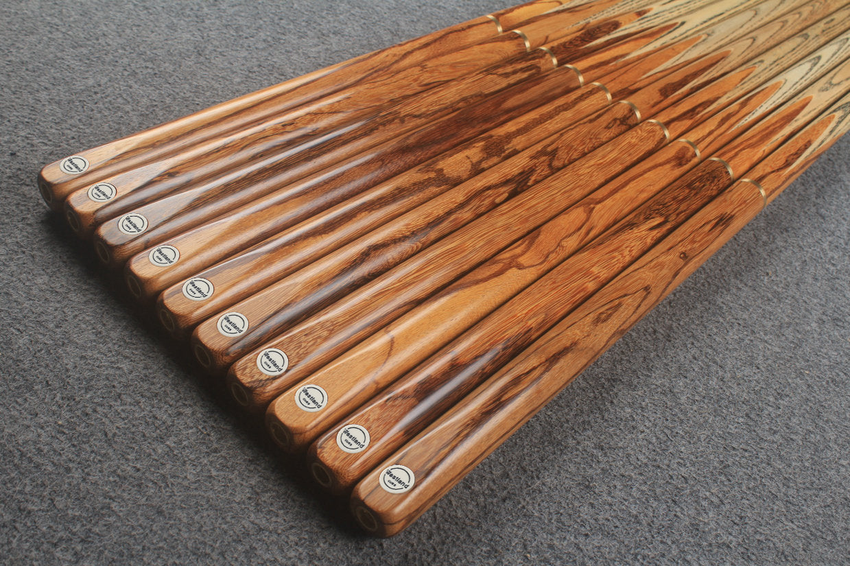 3/4 ash  Marblewood  english pool cue 8.5mm