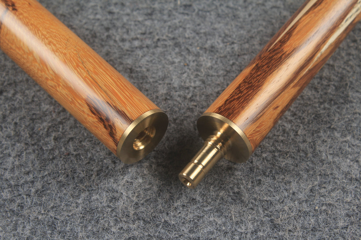 3/4 ash  Marblewood  english pool cue 8.5mm