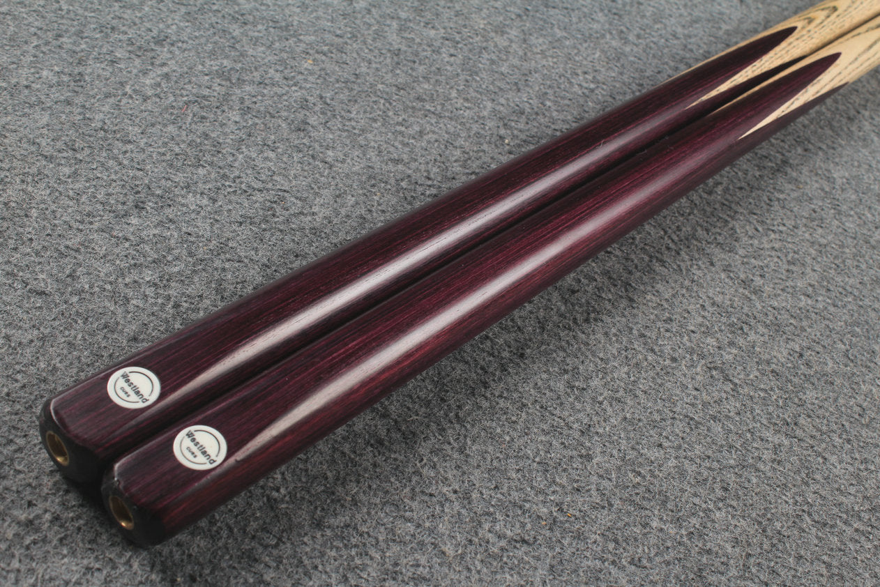 westland 1 piece ash english pool cue / snooker cue  / chinese 8 ball pool cue (8.5mm/9.5mm/10.2mm)