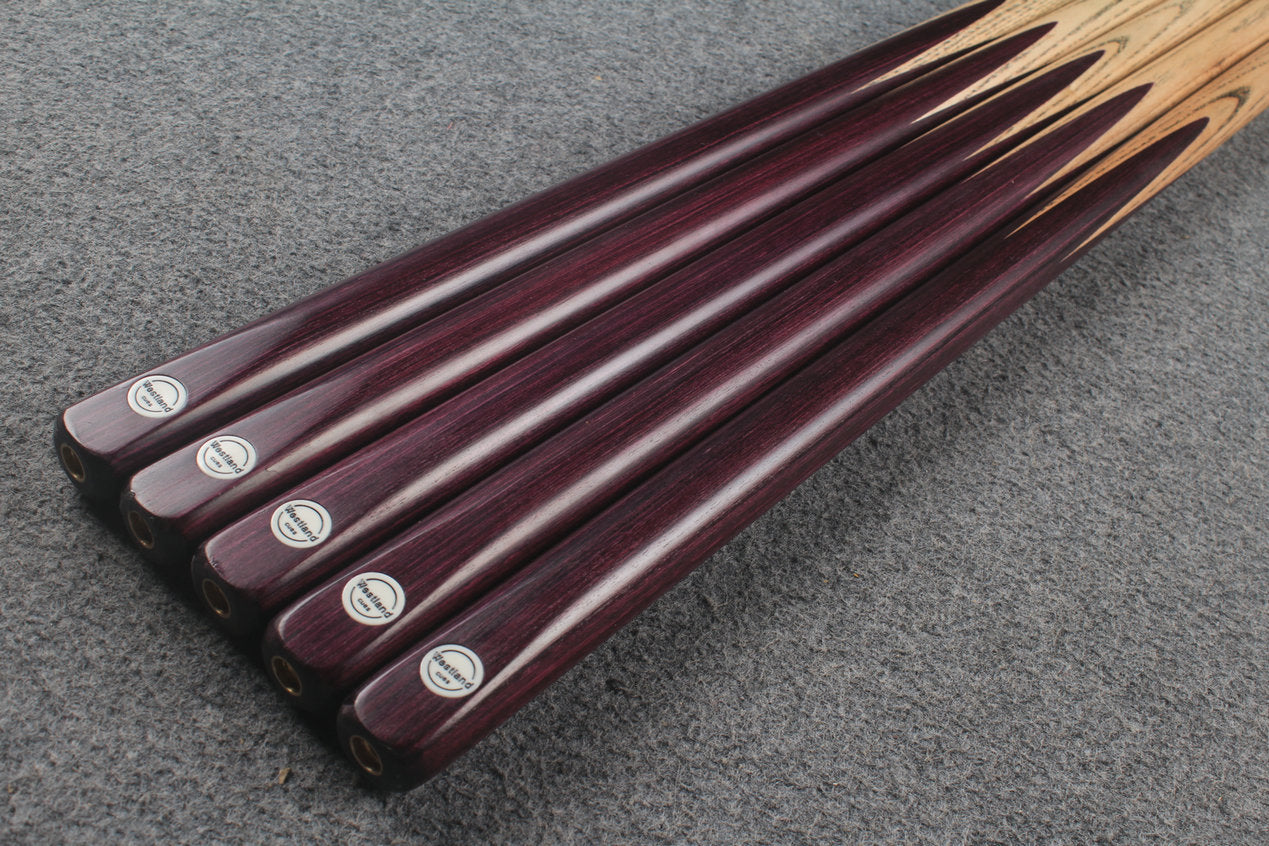 westland 1 piece ash english pool cue / snooker cue  / chinese 8 ball pool cue (8.5mm/9.5mm/10.2mm)