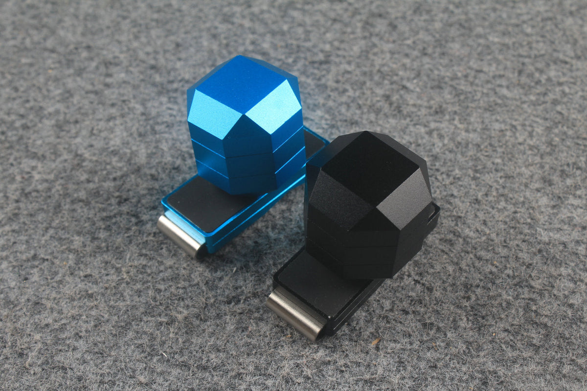 Aluminum Alloy Magnetic Chalk Holder - Round & Square  Octagonal Chalk Compatible, Adjustable Multi-Layer Octagonal WOODS CUES