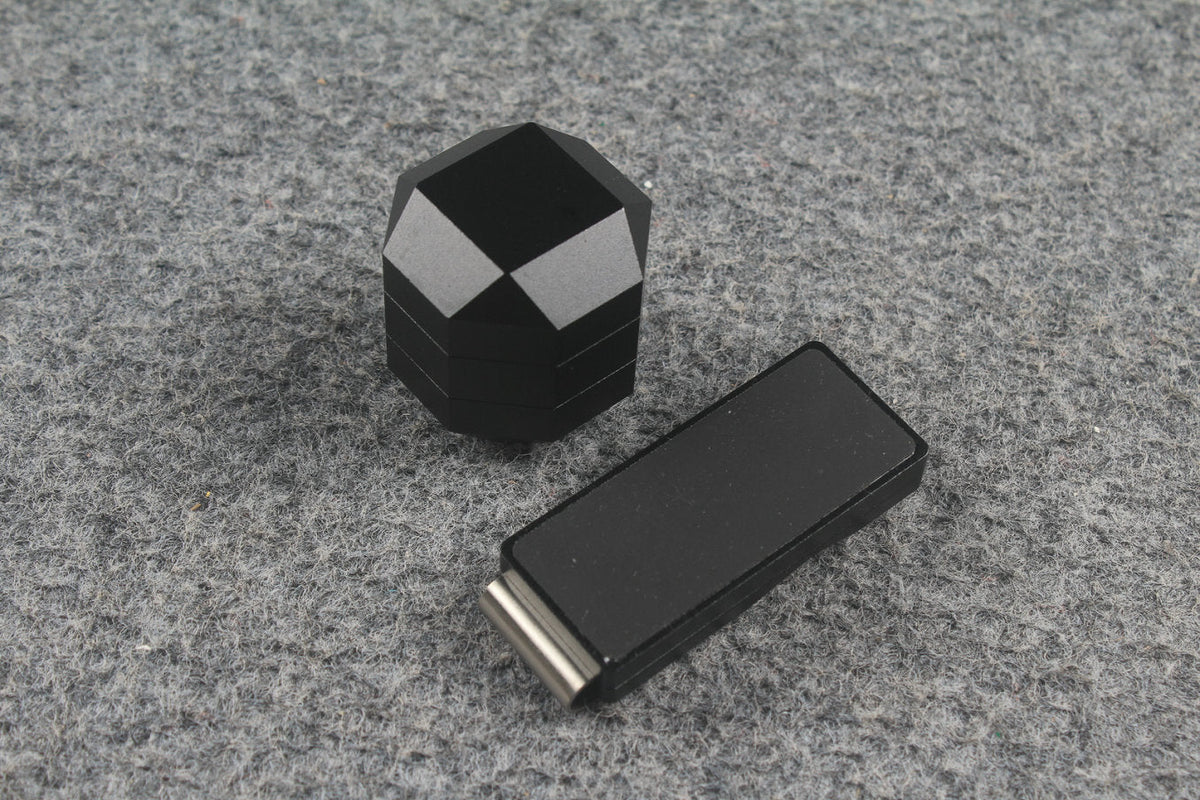Aluminum Alloy Magnetic Chalk Holder - Round & Square  Octagonal Chalk Compatible, Adjustable Multi-Layer Octagonal WOODS CUES