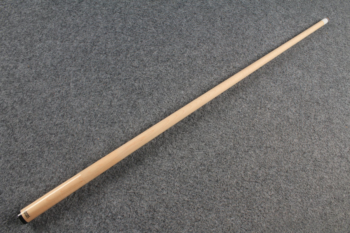 two piece maple shaft billiards cue pool cue stick WOODS CUES