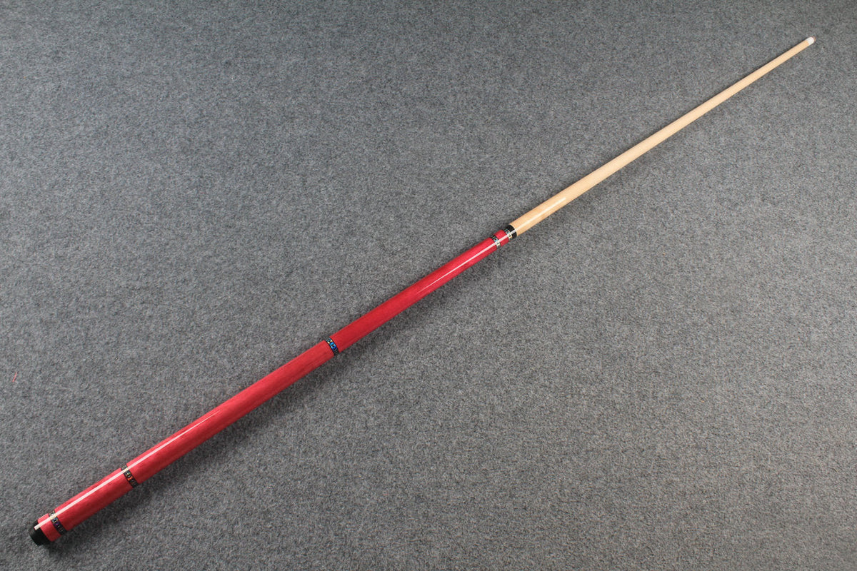two piece maple shaft billiards cue pool cue stick WOODS CUES