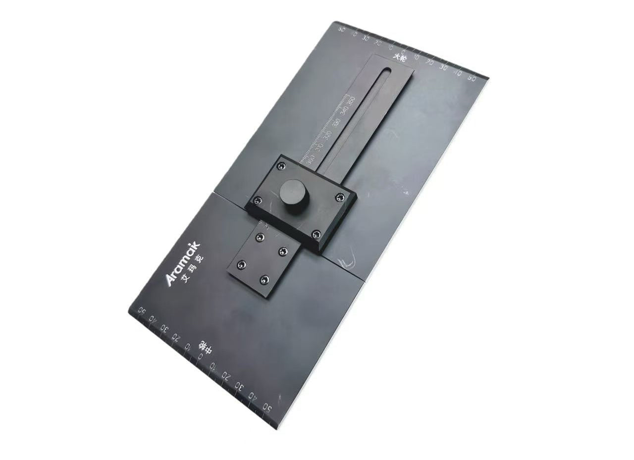 Jig Sem Ruler Pool Cue Grip Leather Wrap Cutting Jig Ruler | Aramak Precision Tool ...