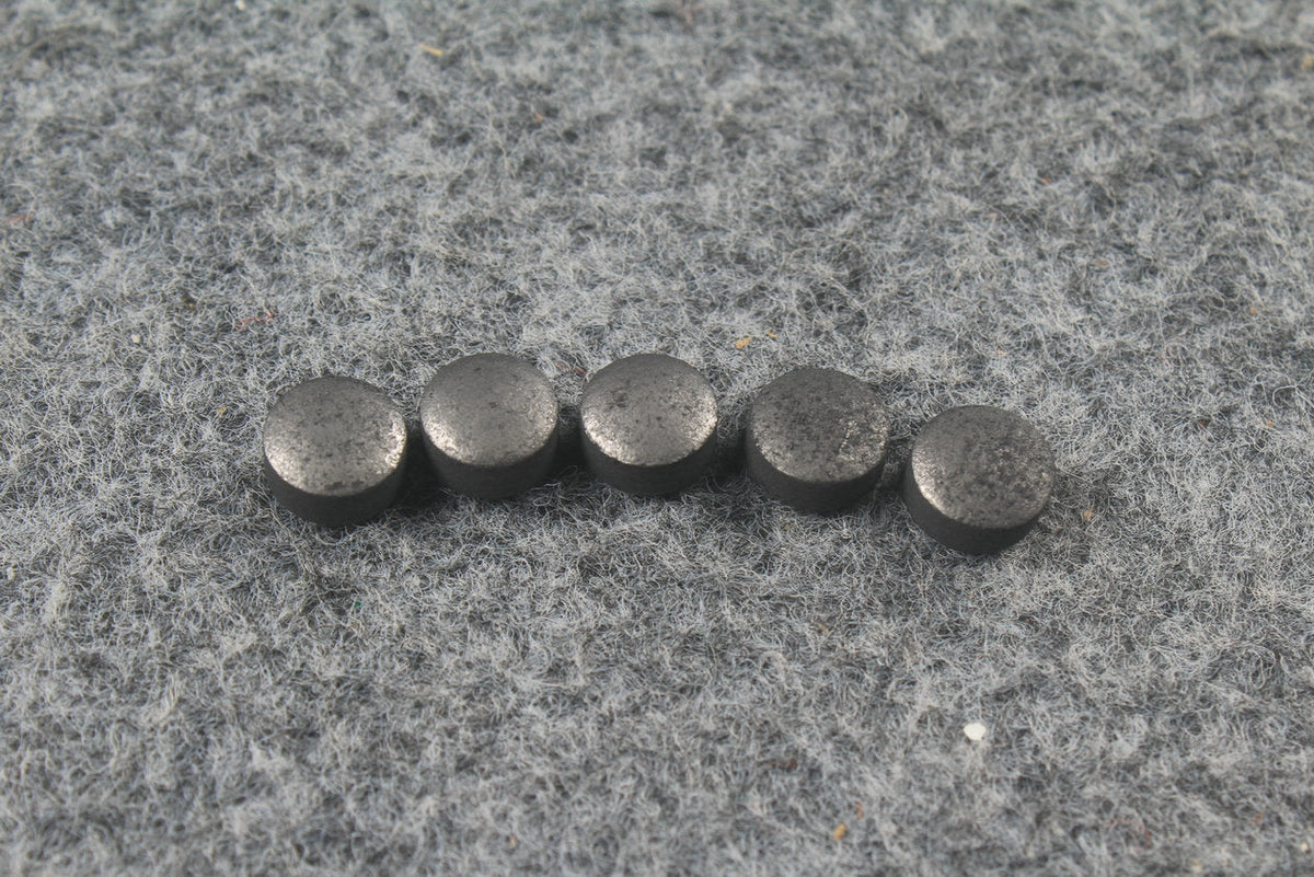 BRUNSWICK pressed coated blue diamond leather tips ( HH, H, M, S ) 11 mm WOODS CUES