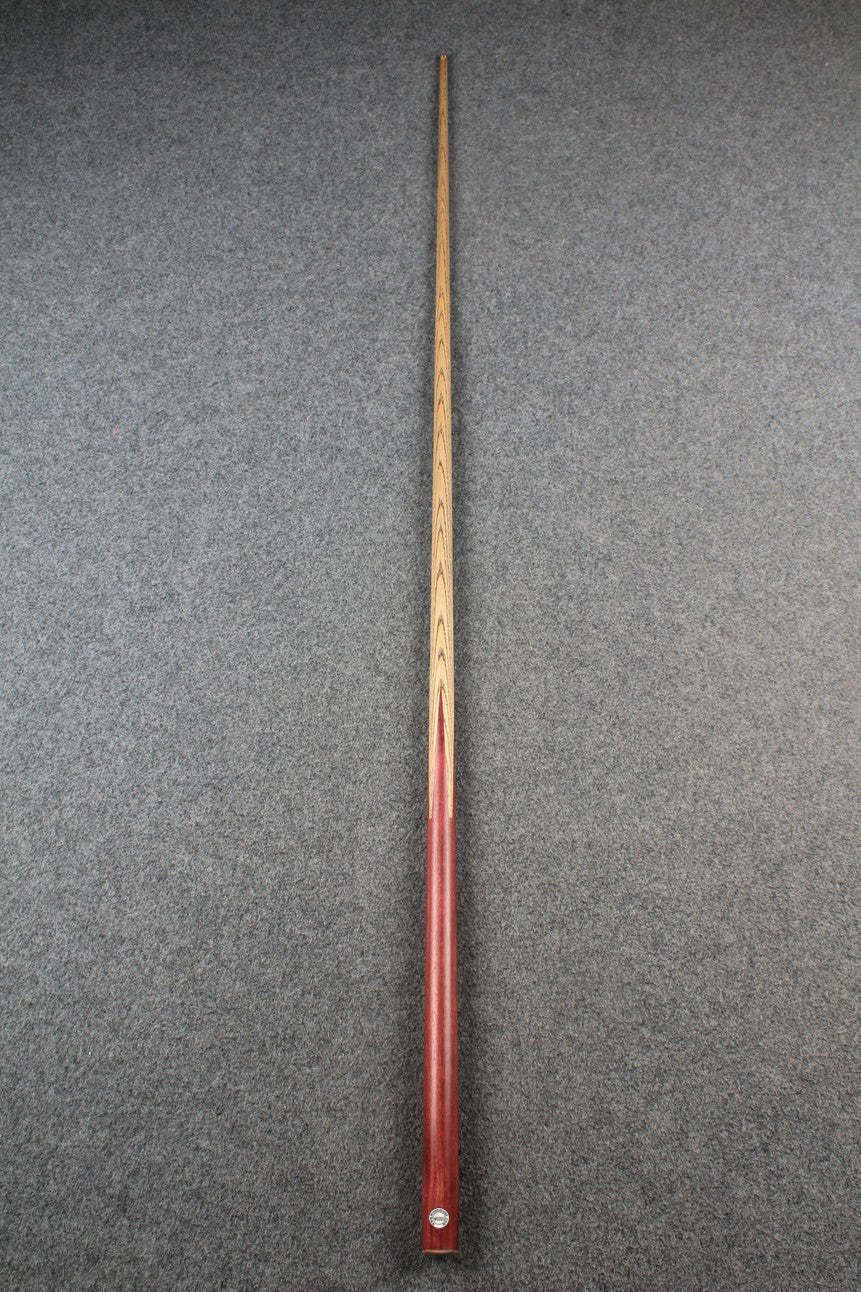 1 piece ash club cues Purpleheart wood butt WOODS CUES