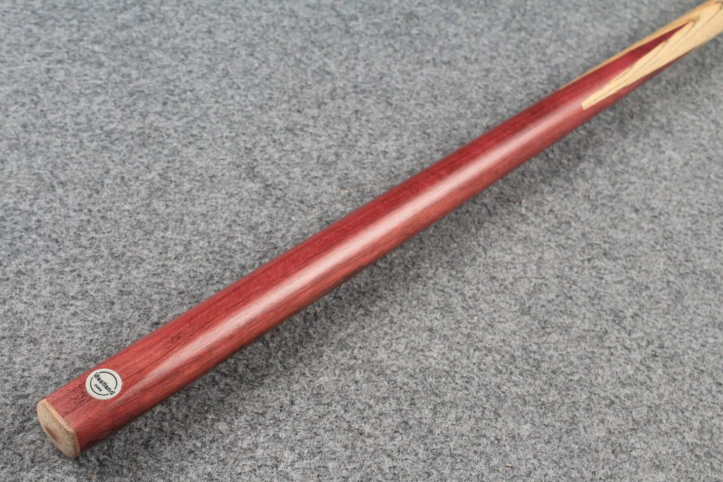 1 piece ash club cues Purpleheart wood butt 9.5mm