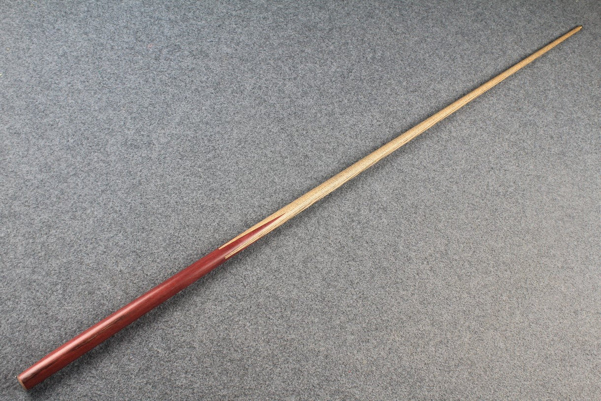 1 piece ash club cues Purpleheart wood butt WOODS CUES