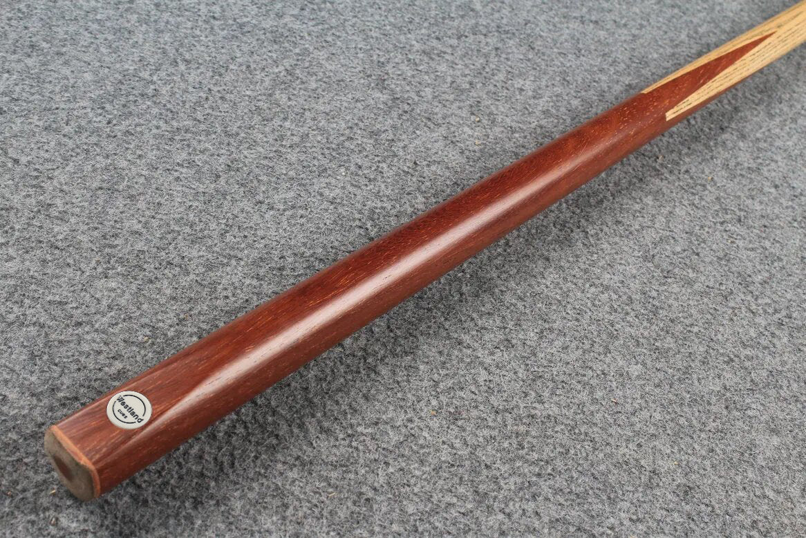 1 piece ash club cues Red iron wood butt  9.5mm