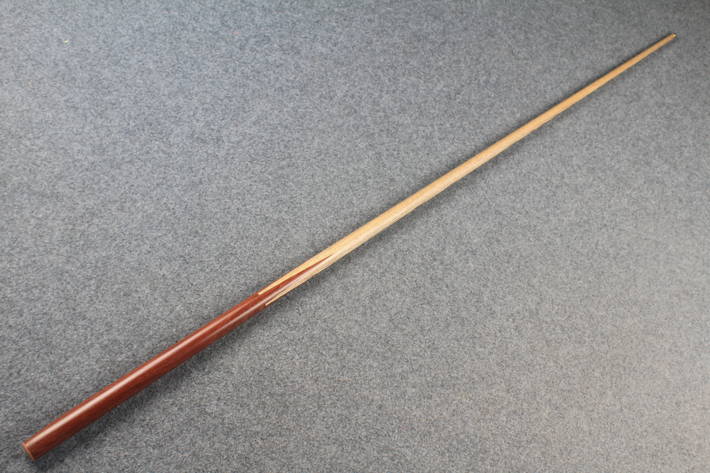 1 piece ash club cues Red iron wood butt WOODS CUES