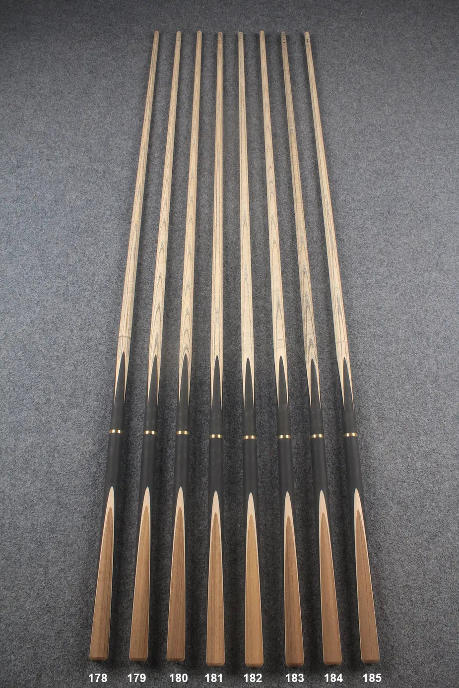 custom-made:  3/4 jointed Ronnie O'Sullivan Replica Snooker Cue #178 - #185 - Handcrafted to Order
