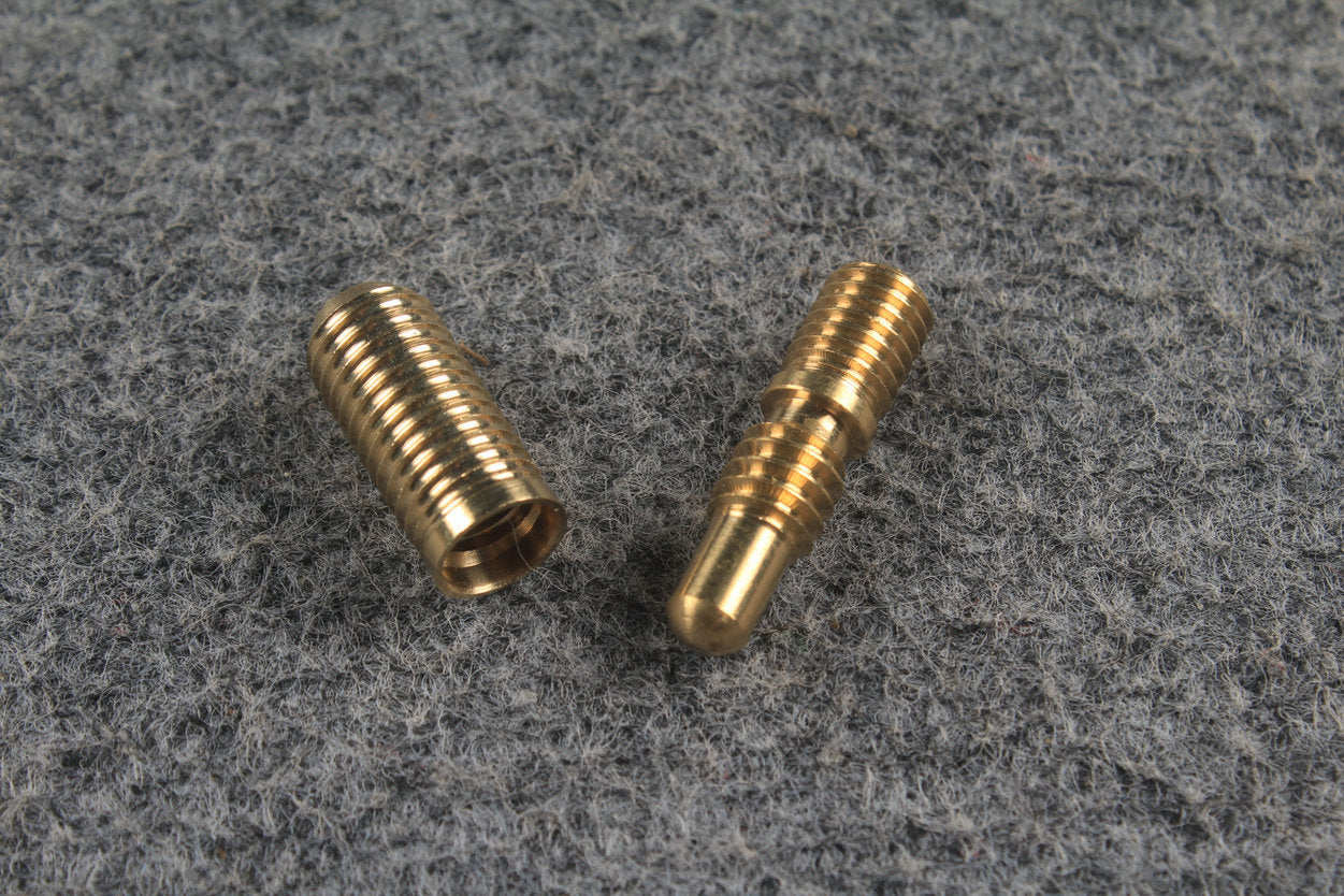 cue butt end joint brass pin and socket for SD mini butt or extension