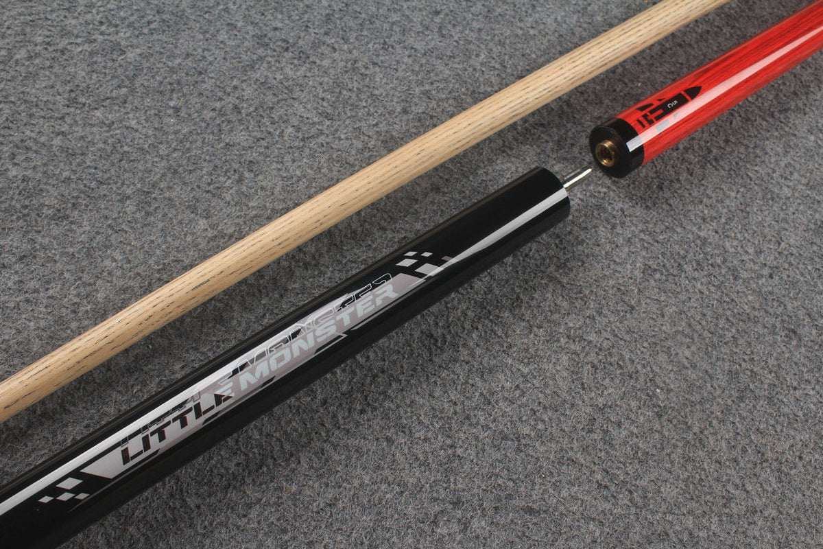Short Jump & Break All-in-One Cue | Chinese 8-Ball Black Tech LTOMSTRE