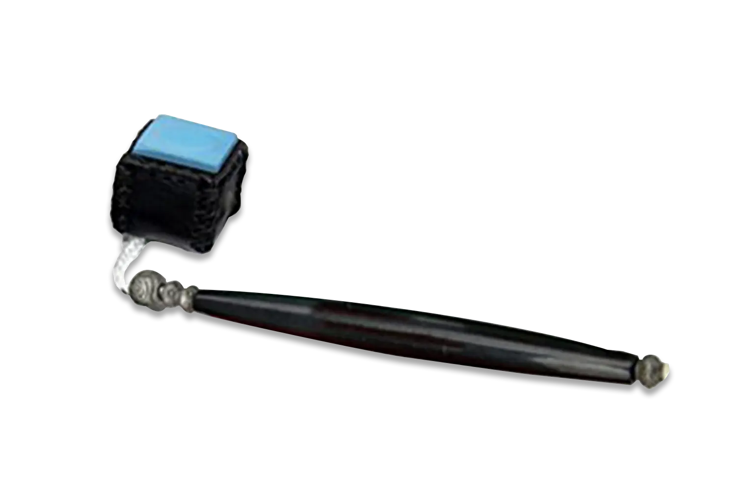 Snooker/Pool Cue Carrying Leather Chalk Holder, Black WOODS CUES