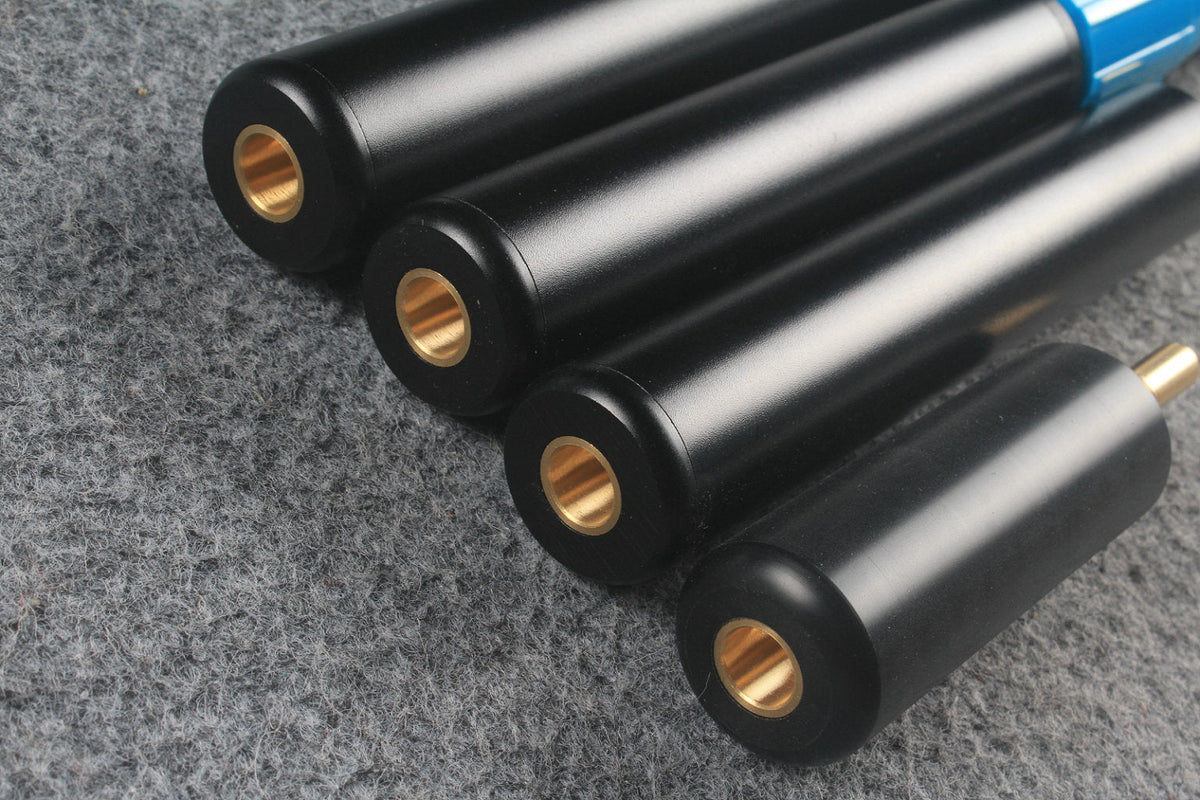 ton praram iii cues telescopic extension, mini butt connecter - various length WOODS CUES