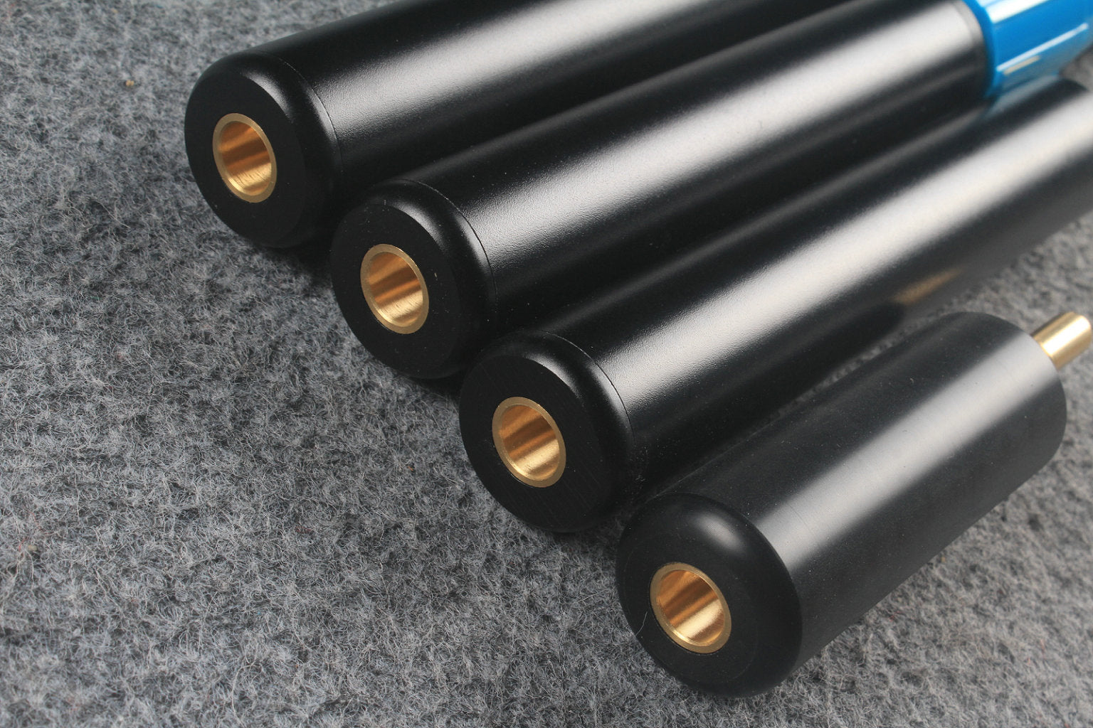 ton praram iii cues telescopic extension, mini butt connecter - various length WOODS CUES