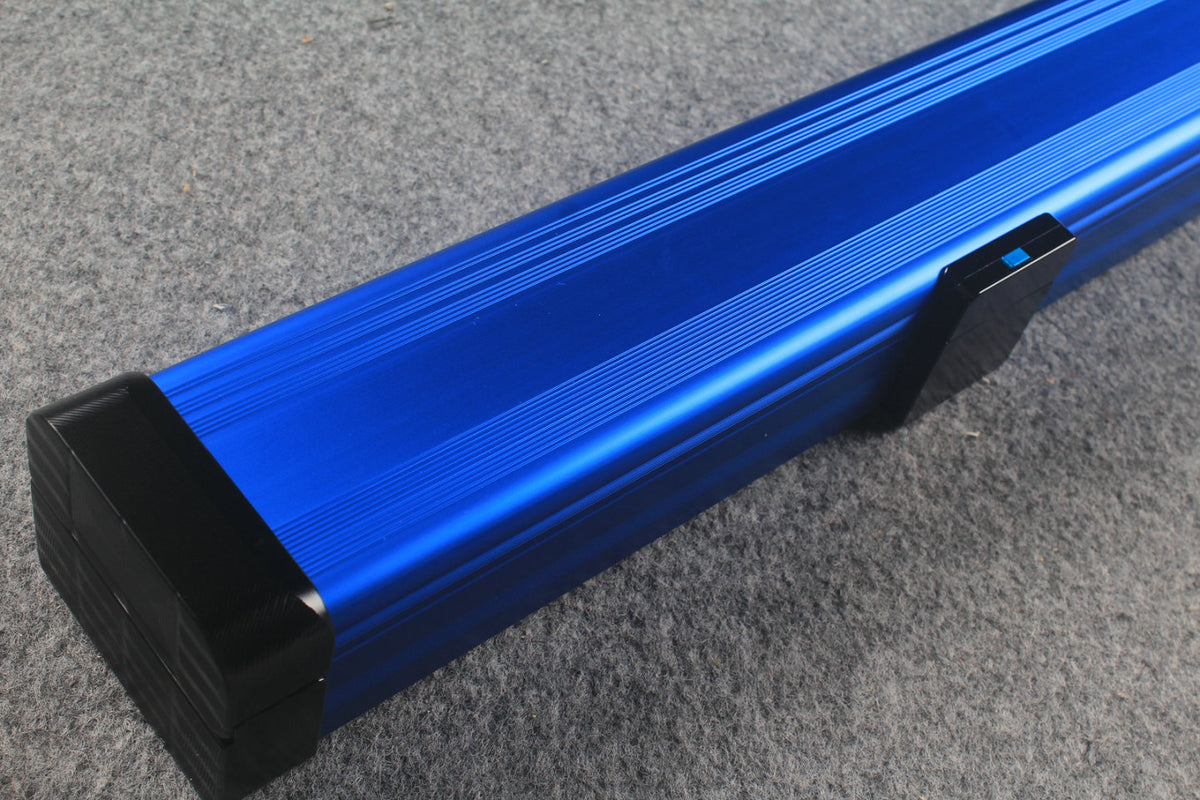 3/4 Premium Aluminium Snooker Cue Case – 2 Slots, Adjustable 120.5/124.8cm Interior