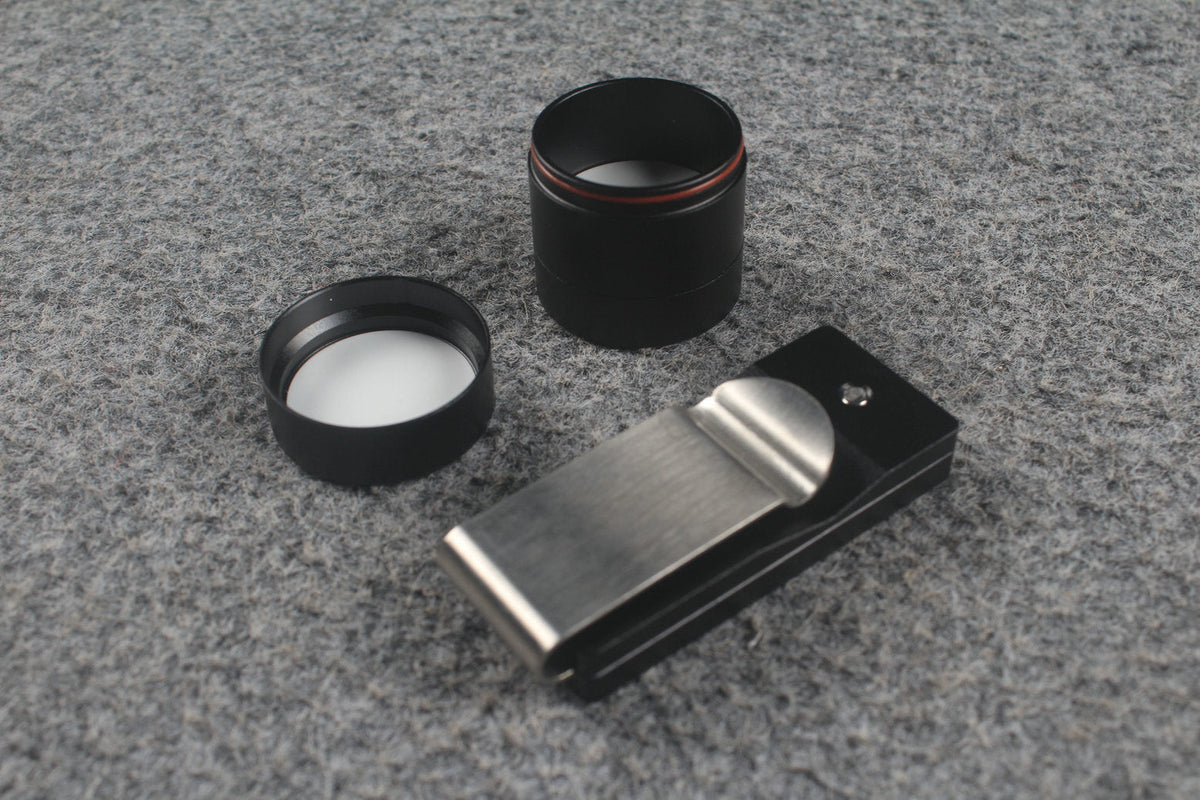 Twist-Rise Series: Professional Magnetic Billiard Chalk Case with Rotary Height Adjustment