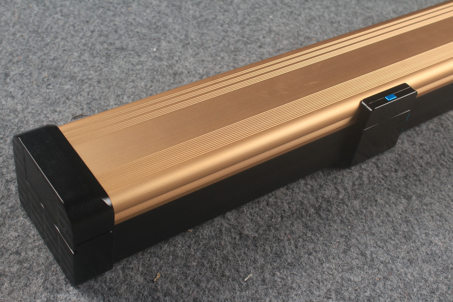 3/4 Premium Aluminium Snooker Cue Case – 2 Slots, Adjustable 120.5/124.8cm Interior