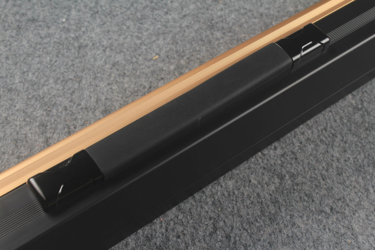 3/4 Premium Aluminium Snooker Cue Case – 2 Slots, Adjustable 120.5/124.8cm Interior
