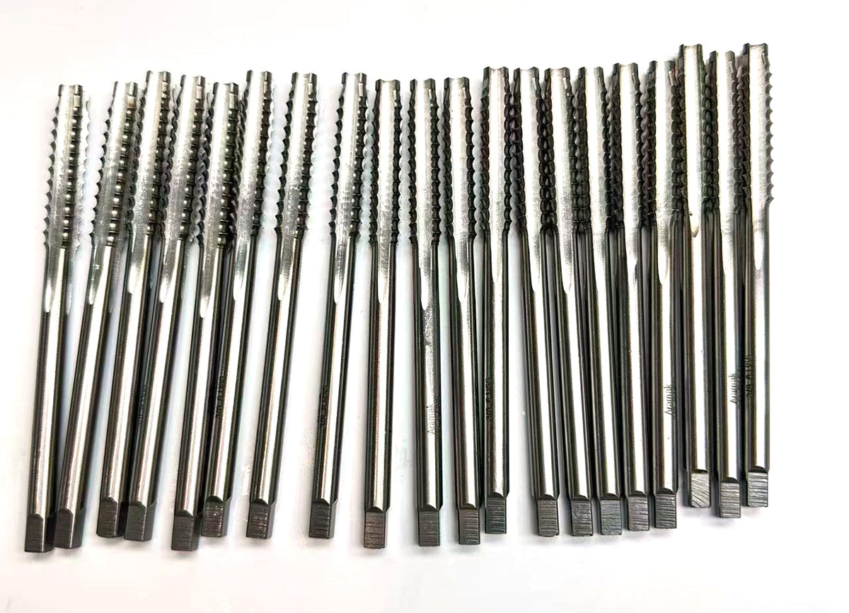 Billiard Cue Thread Taps - HSS Multi-Size, Various Brands WOODS CUES