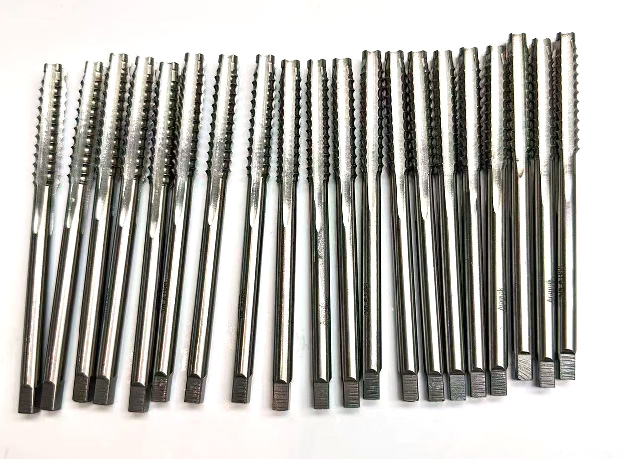 Billiard Cue Thread Taps - HSS Multi-Size, Various Brands WOODS CUES