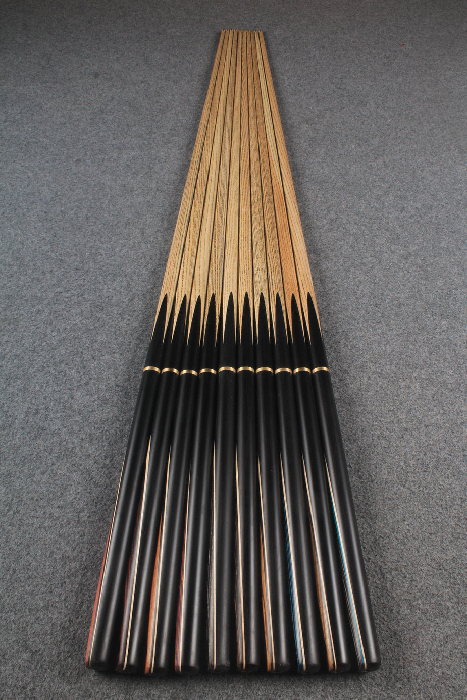 3/4 handmade ash snooker / pool westland cues