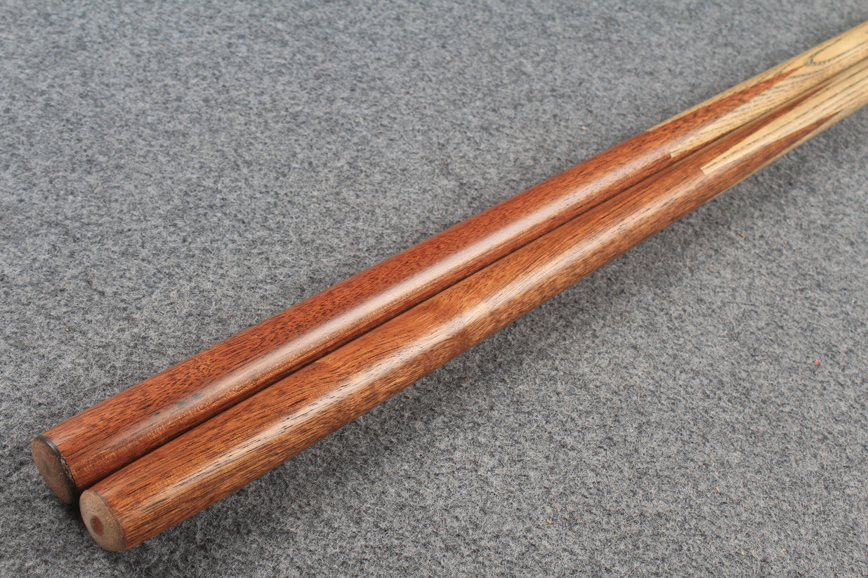 1 piece ash club cues walnut wood butt WOODS CUES