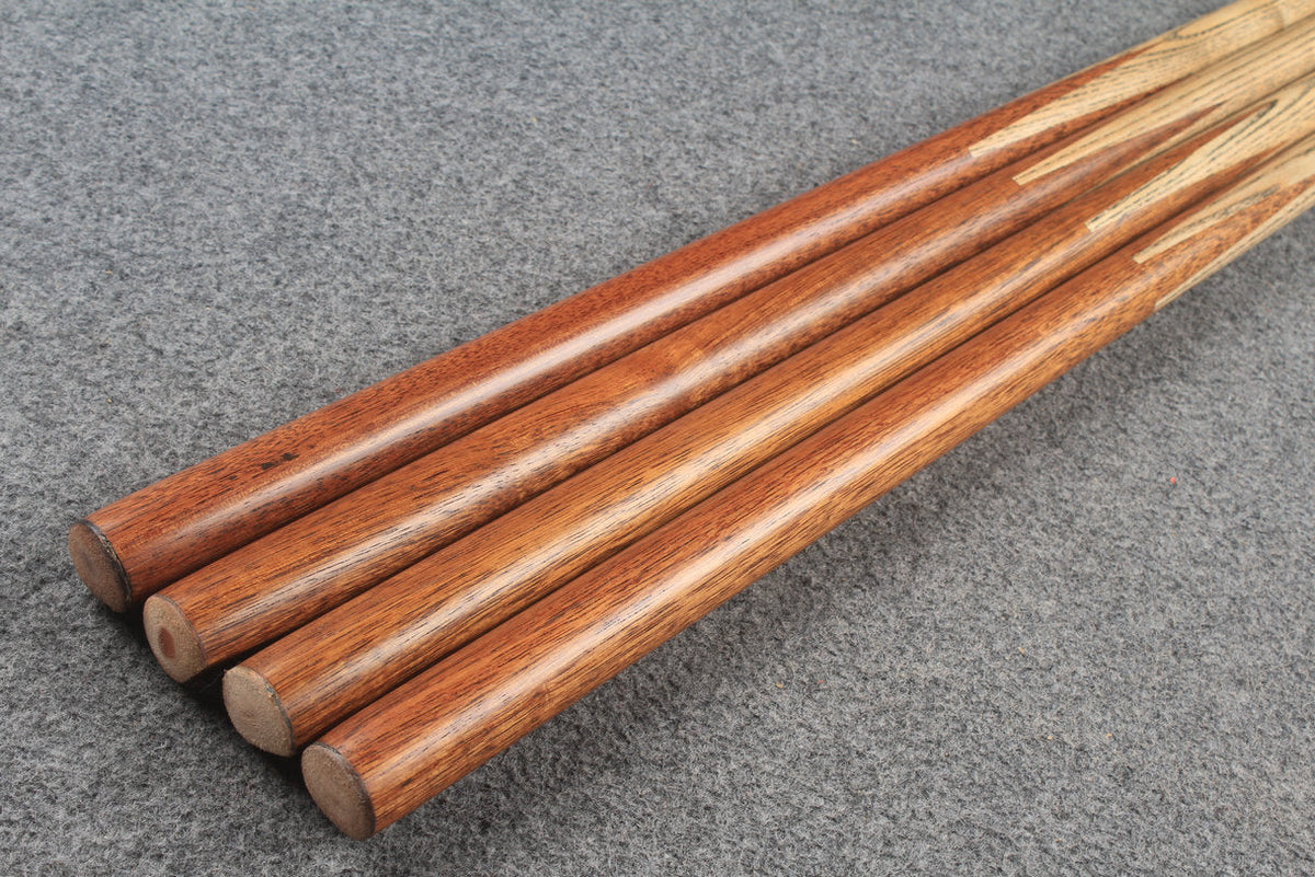 1 piece ash club cues walnut wood butt WOODS CUES