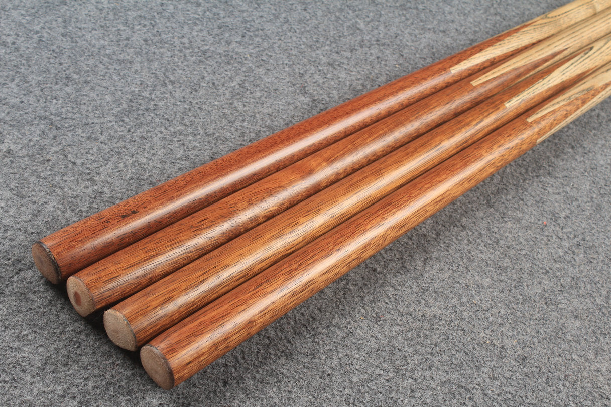 1 piece ash club cues walnut wood butt WOODS CUES