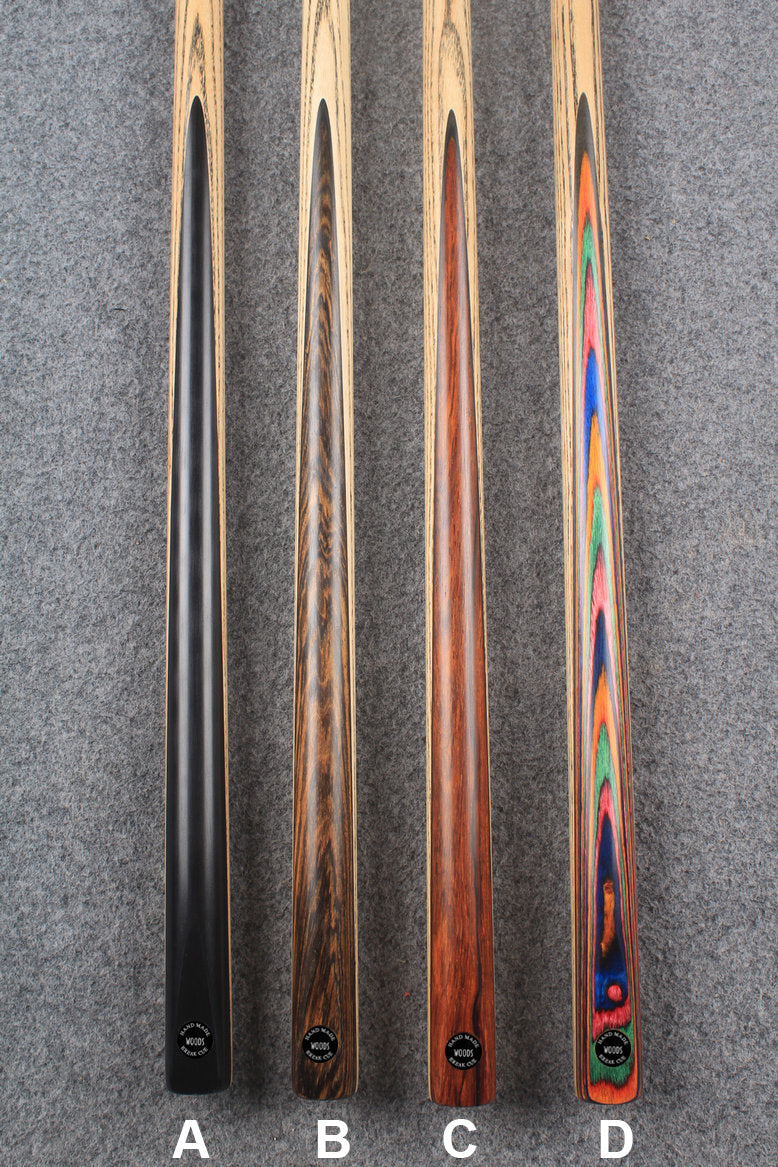 1 piece ash english 8 ball pool break cue WOODS CUES