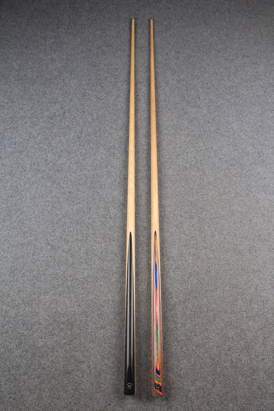 1 piece ash english 8 ball pool break cue WOODS CUES