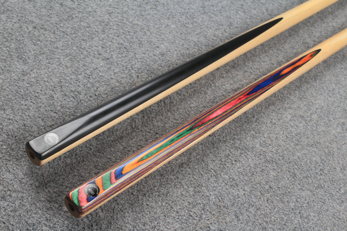 1 piece ash english 8 ball pool break cue WOODS CUES