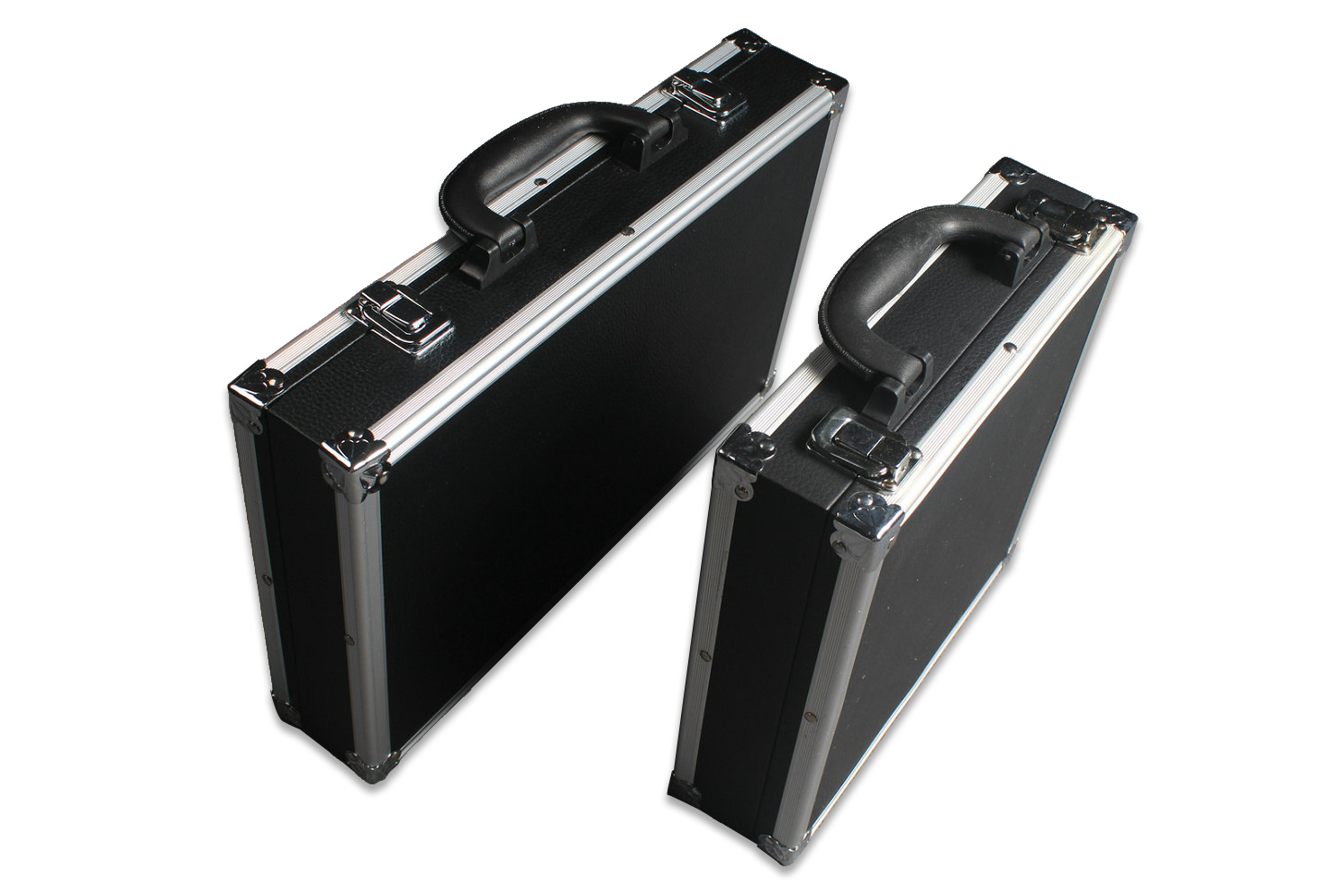 billiard ball set aluminum carrying case, black, 2 sizes