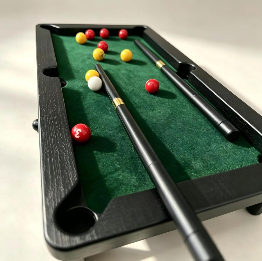 Mini Pool Table Gift Box Set – Tabletop Billiards Game