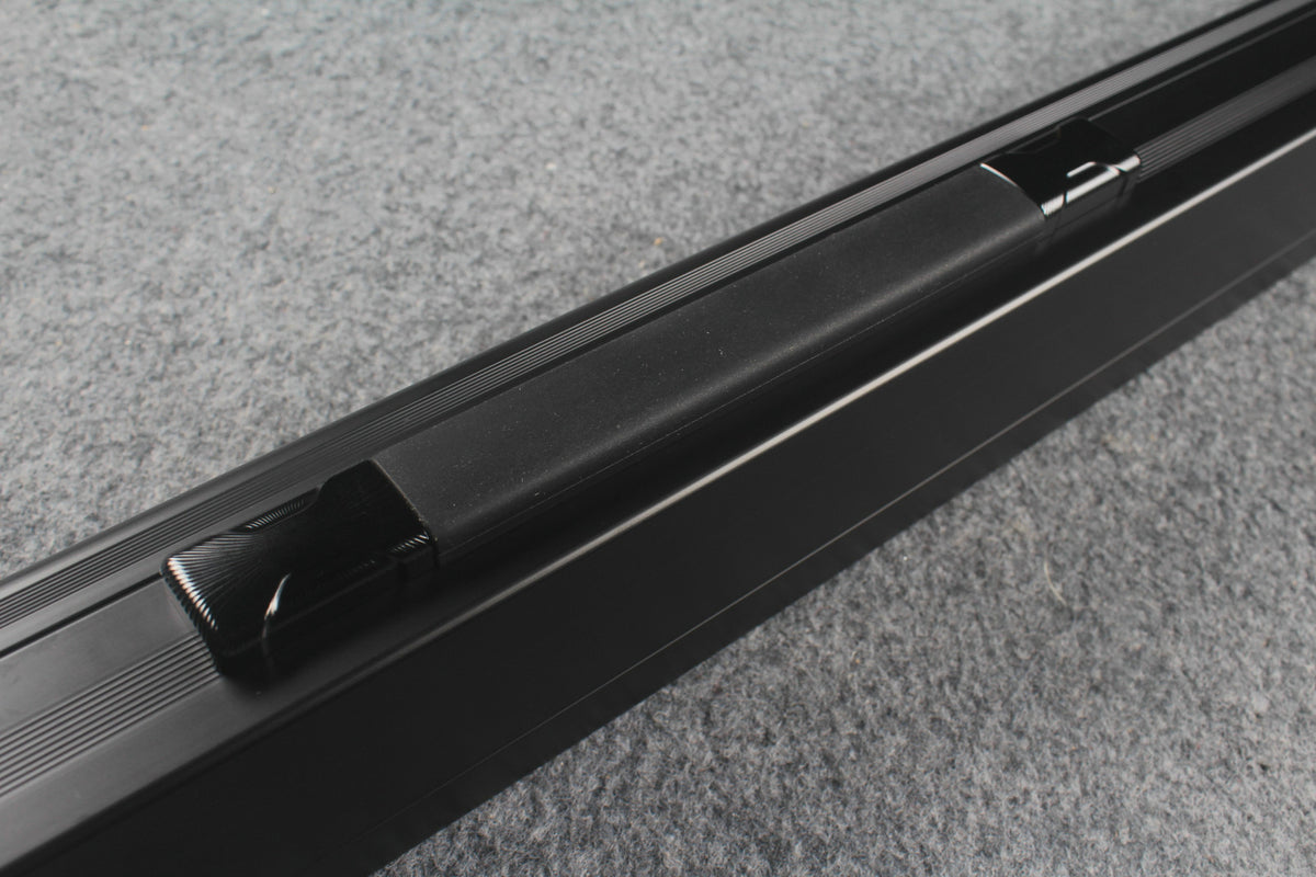 3/4 Premium Aluminium Snooker Cue Case – 2 Slots, Adjustable 120.5/124.8cm Interior
