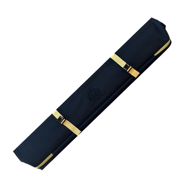 4×5 Pool Cue Case — 9-Slot, 4 Butts & 5 Shafts | Oxford Fabric Billiard Bag WOODS CUES