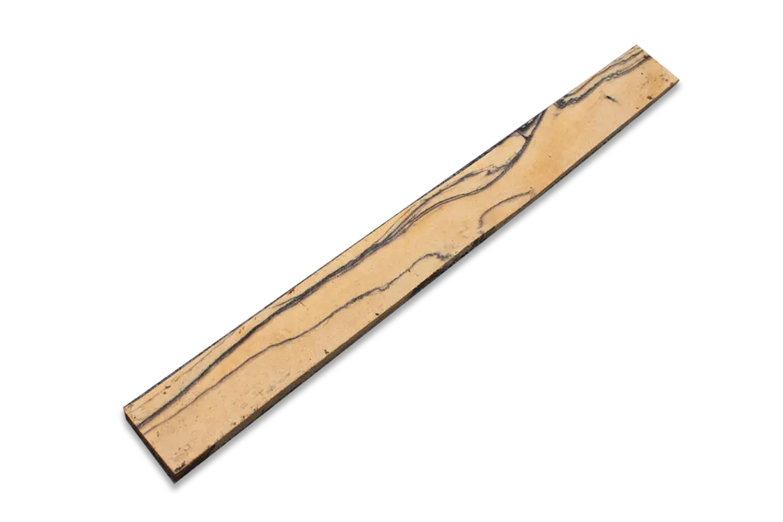 black & white ebony / pale moon exotic wood splices snooker cue butt splices