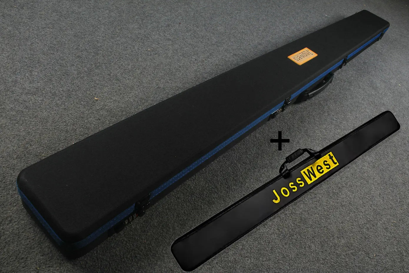 jf one piece snooker / pool code cue case WOODS CUES