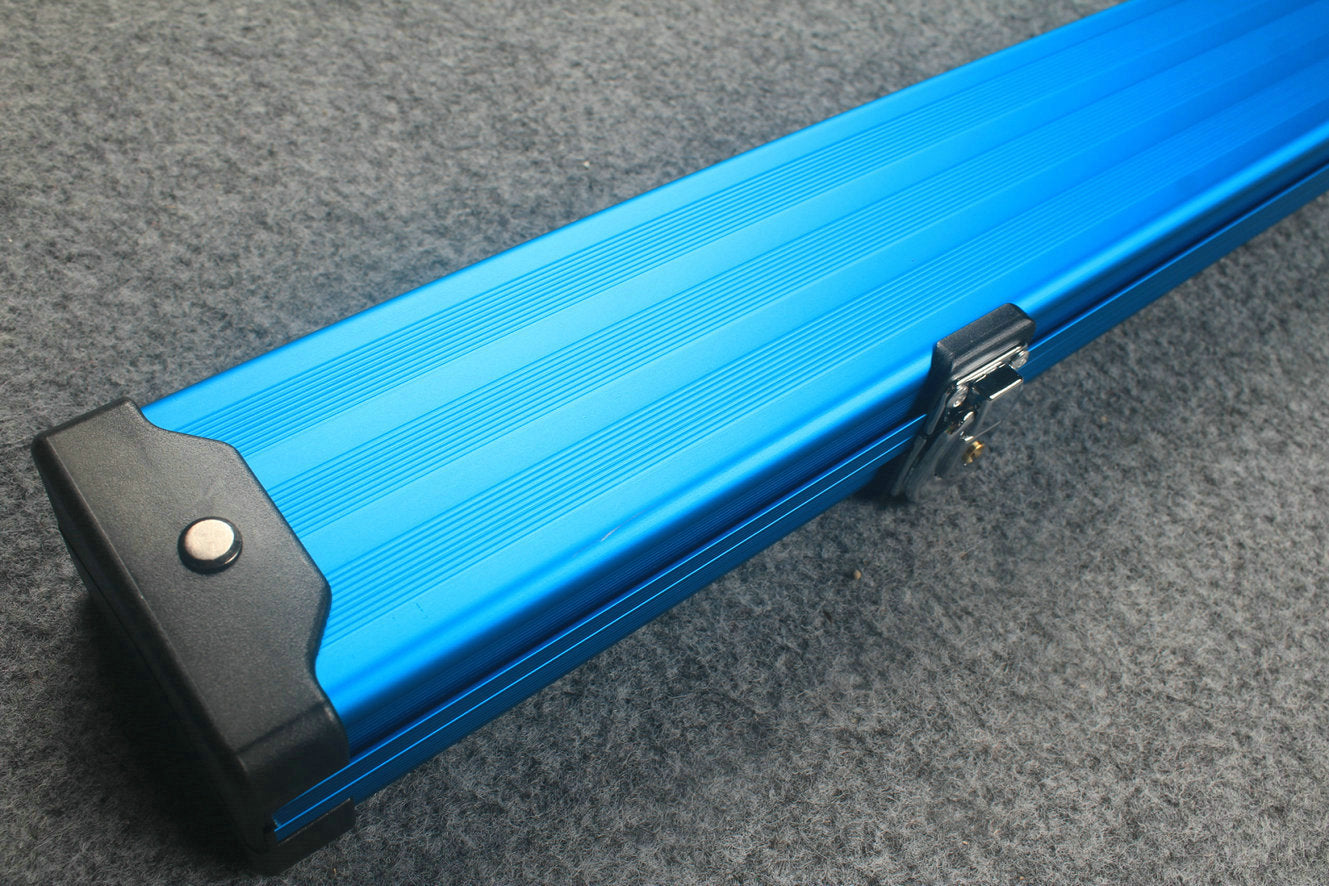 one piece professional aluminium lockable cue case