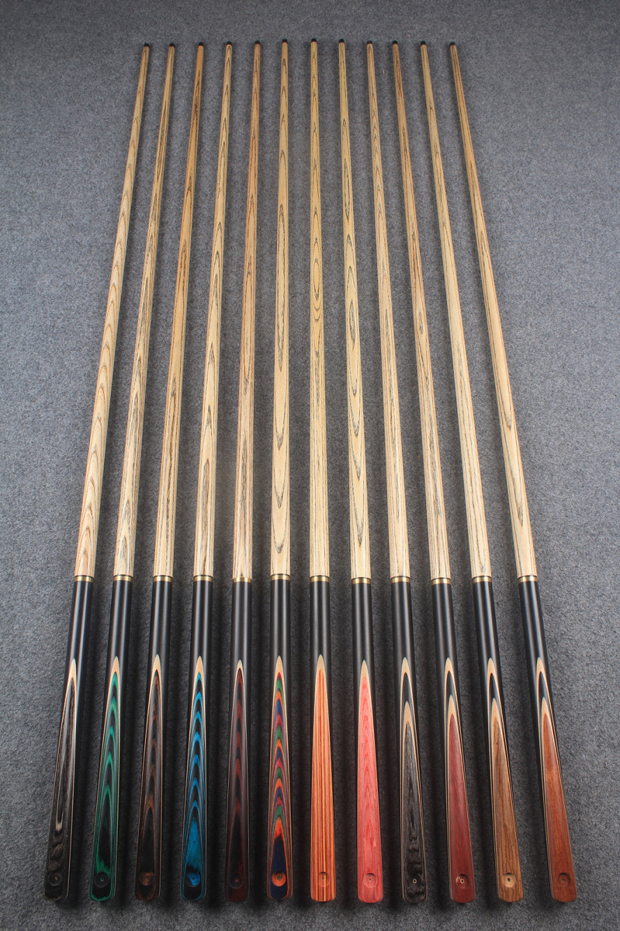 30 x 3/4 ASH ENGLISH 8 BALL POOL BREAK CUES WITH 11 mm tip