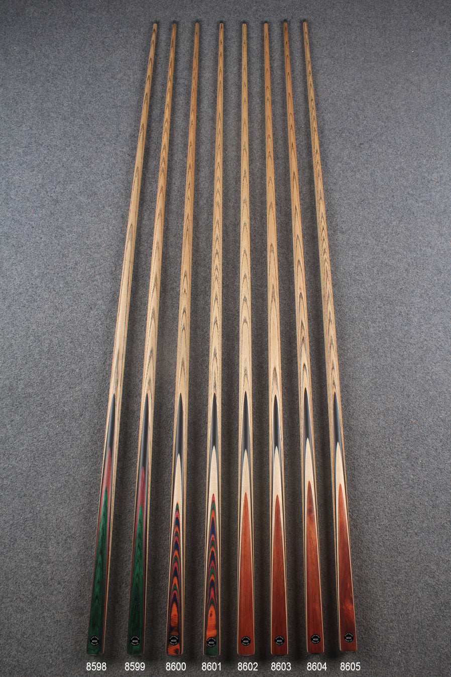 1 piece ash break cue for english pool #8598 - #8605