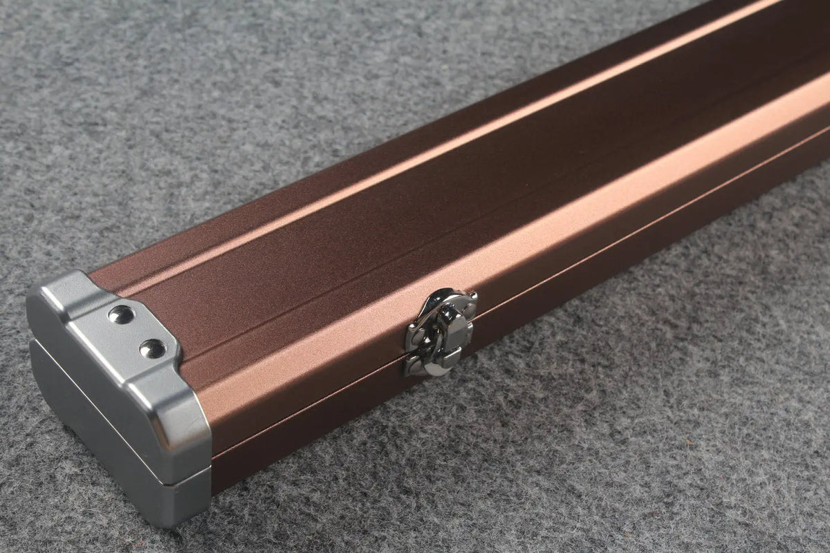 one piece professional aluminium cue case WOODS CUES