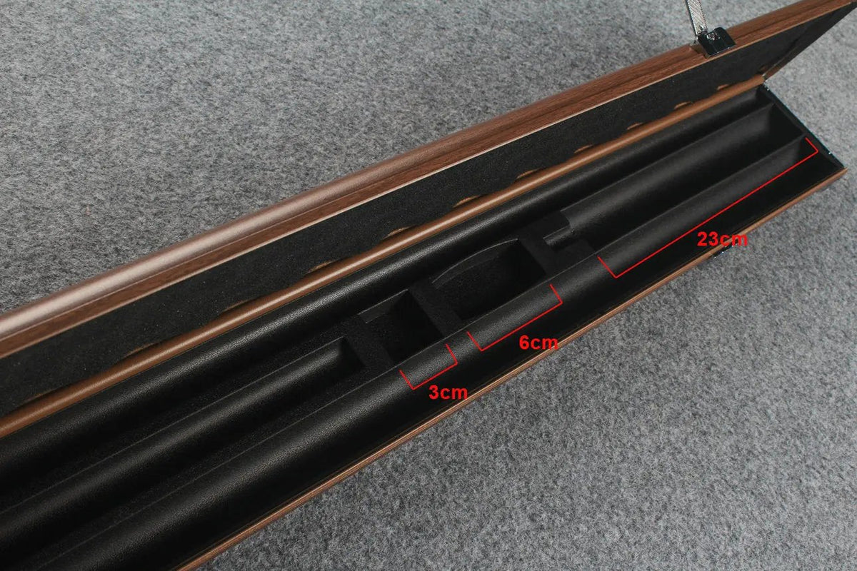 1 Piece deluex Aluminium Case With 3 Slots WOODS CUES